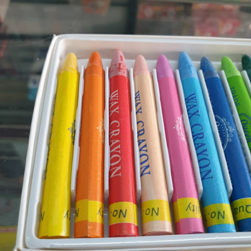 Bút, viết chì tô màu sáp 12 màu PC-012, Queen