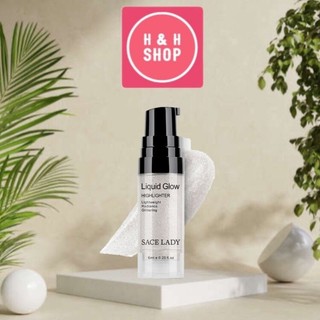 Phấn bắt sáng dạng lỏng 3 trong 1 Sace Lady long lanh siêu mịn 6ml