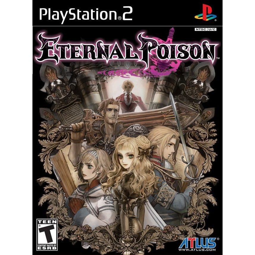 Đĩa game Ps2 Eternal Poison - Ps2 Disc