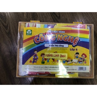 BỘ THỰC HÀNH CÔNG NGHỆ LỚP 4 - PHẦN THỦ CÔNG (KP)