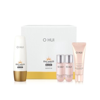 Set Kem Chống Nắng Dưỡng Da Và Làm Sạch Da Ohui Day Shield Perfect Sun Special Set Spf50+/pa++++ 4 Sản Phẩm