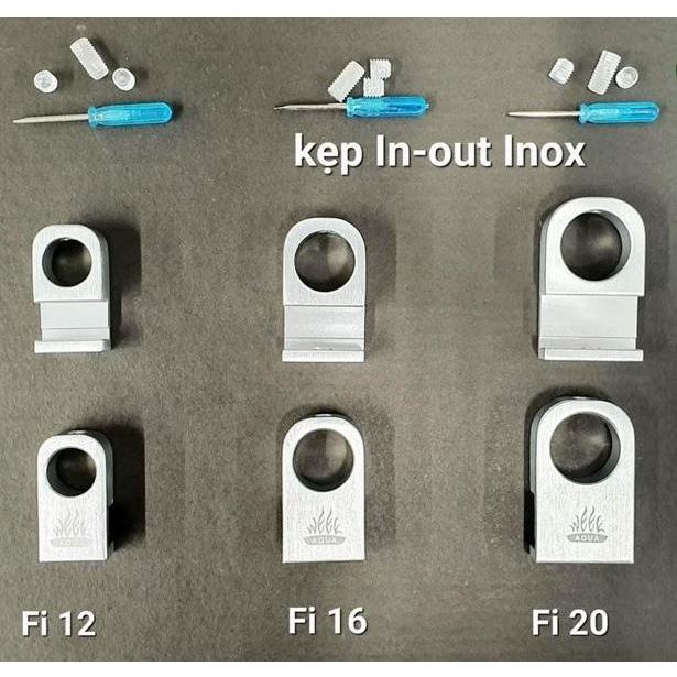 Kẹp In Out Week Aqua cao cấp - Tinh tế và thẩm mỹ