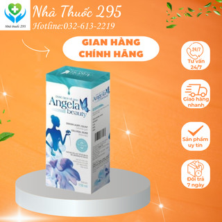 Dung dịch vệ sinh phụ nữ Anɡela Beauty, Sản phẩm chiết xuất trầu không, kim ngân không gây kích ứng chai/150ml
