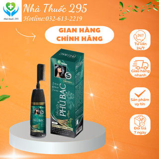 Dầu gội phủ bạc Nhật Bản, Dầu gội làm tóc đen tự nhiên, cho mái tóc đen, bóng mượt hơn lọ/200ml