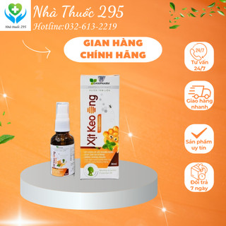 Xịt họng keo ong DANIPHARM, Sản phẩm hỗ trợ phòng ngừa vấn đề hô hấp lọ 30ml