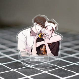 Móc khóa, mô hình standee, Tranh kính Sự cứu rỗi của thứ 2 Manhwa BL Monday's Savior Gu Yoon Won Yo II Phụ Kiện