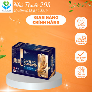 Viên Uống MUTI B GINSENG DIAMOND, Sản Phẩm Nhân Sâm Đông Trùng Hạ Thảo Hàn Quốc