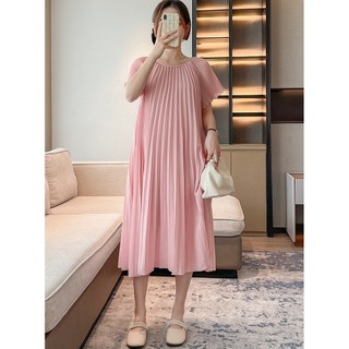 Đầm bầu voan dập li đi làm công sở đi chơi đi tiệc V912