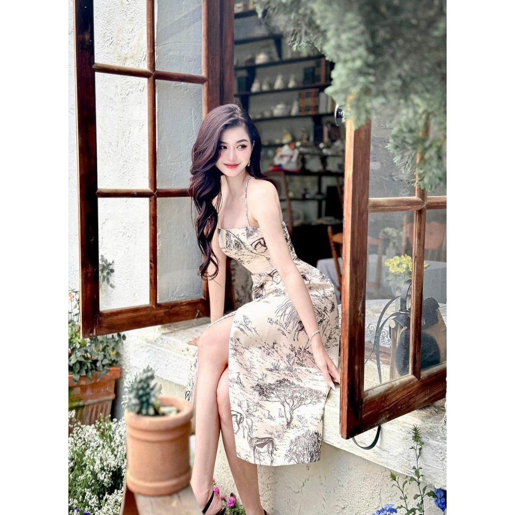 Đầm tapta nữ tiểu thư