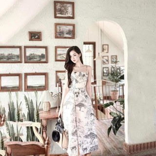 Đầm tapta nữ tiểu thư