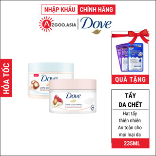 [HỎA TỐC] Tẩy Da Chết Dove, Tẩy Tế Bào Chết Toàn Thân Bản Đức - Dưỡng Trắng Sáng Da, Dưỡng Trắng Cấp Ẩm (AZGoo)