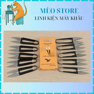 Hộp 10 cái Kéo bấm Hàn Quốc dùng cắt chỉ thừa, kéo nhấp chỉ Phụ Tùng Máy Khâu