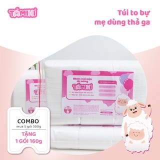 Khăn khô đa năng cho bé , khăn vải khô đa năng bịch to 600g 600 tờ Khăn khô mịn đa năng- Mẹ Míp Tamibebe