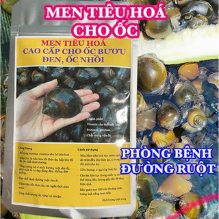 Men tiêu hoá cho ốc bươu đen, ốc nhồi