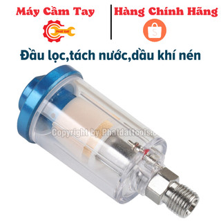 Đầu lọc,tách nước,dầu khí nén mini-Giúp bảo vệ,chống nước vào các thiết bị khí nén-Phụ kiện máy nén khí