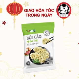 Sủi cảo Videli 500gr vỏ mỏng thơm ngon nhân thịt, nhân tôm