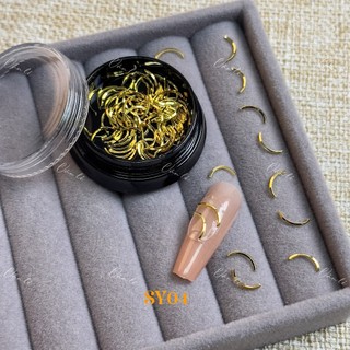 Phụ kiện thanh cong móc đính nail