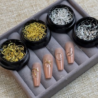 Phụ kiện thanh cong móc đính nail