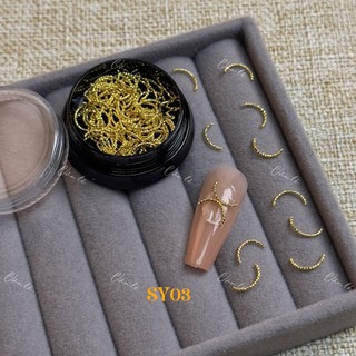 Phụ kiện thanh cong móc đính nail