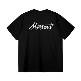 Áo Thun Threads Tee Missout Unisex Black/White