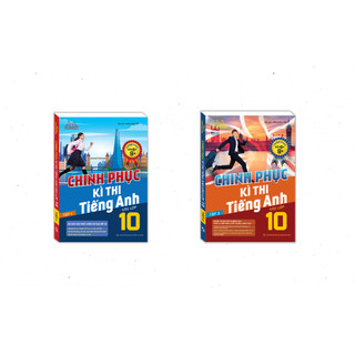 Combo 2c-Chinh phục kì thi tiếng anh vào lớp 10 tập 1+2