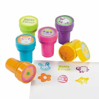 Set 10 con dấu mực đỏ, combo 10 con dấu nhiều hình ngộ nghĩnh