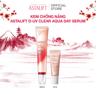  Kem Chống Nắng Bảo Vệ Da Và Dưỡng Ẩm Giúp Chống Lão Hoá ASTALIFT D-UV Aqua SPF50+ PA++++ 30ml