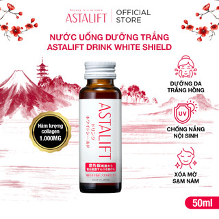  Nước Uống Ngừa Lão Hoá Trắng Da Chống Nắng Nhật Bản  ASTALIFT White Shield Collagen 50ml