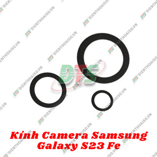Mặt kính camera Samsung S23 FE sẵn keo dán