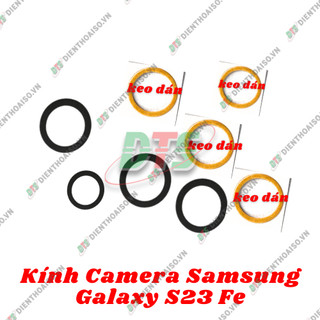 Mặt kính camera Samsung S23 FE sẵn keo dán