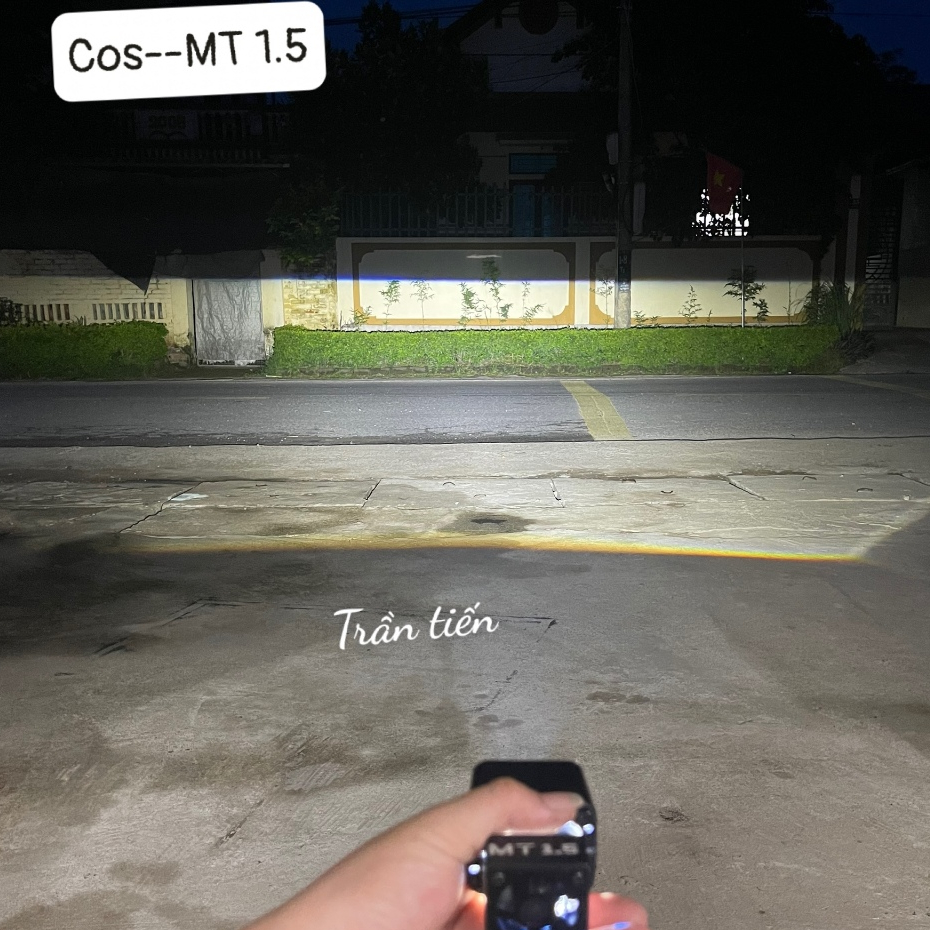 Bi LED 1.5 hàng chính hãng MT. lắp ô tô,xe máy KENZO