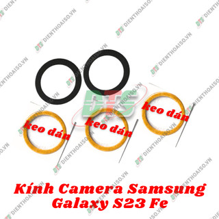 Kính camera Samsung S23 FE kèm keo dán ( kính camera samsung s23 fe )