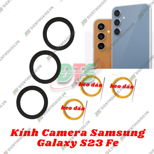 Kính camera SA S23 FE kèm keo dán ( kính camera SA s23 fe )
