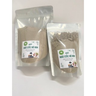 Bột ngũ cốc mè đen (bột ngũ cốc mix mè đen, vừng đen) thơm mát (500gram-1kg)