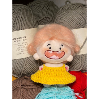 [Handmade] Áo doll 10cm bằng len