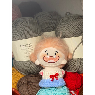 [Handmade] Áo doll 10cm bằng len