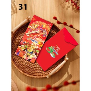 Đồng giá xấp 10 bao lì xì 2025 ất tỵ giao ngẫu nhiên