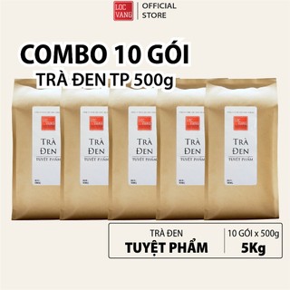 Combo 10 trà đen, hồng trà nguyên liệu làm trà sữa trân châu đường đen tự pha tuyệt phẩm 500g