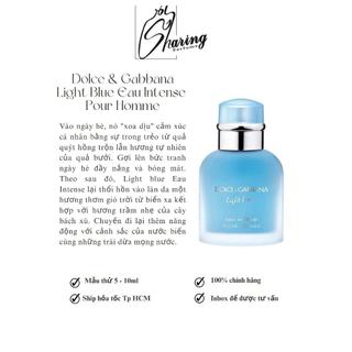 💥Sharingperfume - Nước hoa D&G Light blue Intense Men