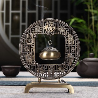 Lư xông trầm bách phúc như ý cát tường loại nhỏ cao 15cm