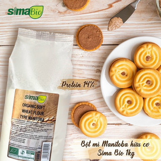 Bột mì trắng đa dụng hữu cơ sima bio/bột mì nguyên cám,bột mì mantitoba hữu cơ