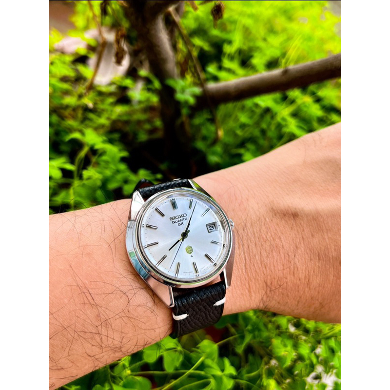 Đồng hồ Nam Seiko QR máy pin cao cấp và rất đẹp