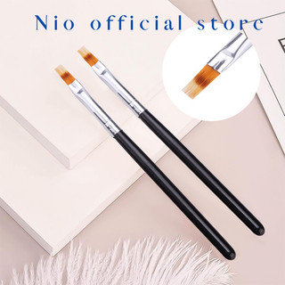 Cọ ombre cọ tán omber( đầu dẹt , cán gỗ đen)