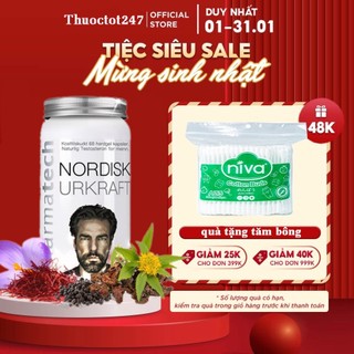  NORDISK URKRAFT Thực phẩm bổ sung sức khỏe dành cho nam NORDISK URKRAFT 68 viên pharmatech 