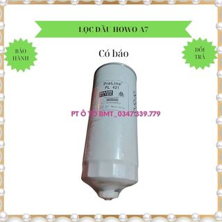 Lọc dầu ( lọc nhiên liệu) xe Howo 340, 380, Howo Sitrak. Mã lọc PL421 (VG1092080052) và W999/1