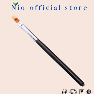 Cọ ombre cọ tán omber( đầu dẹt , cán gỗ đen)