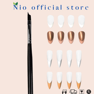 Cọ đầu móng trắng cán gỗ ( cọ pen )