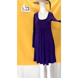 đầm babydoll thun mịn rũ size S/M. S827