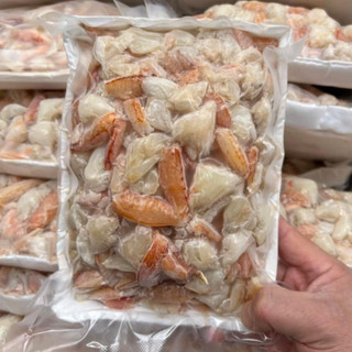 nõn ghẹ làm sạch nguyên chất loại 1 <chuẩn ghẹ lông> - khay 500gram🍀 ko pha tạp - DTFoods(CHUYÊN SỈ)