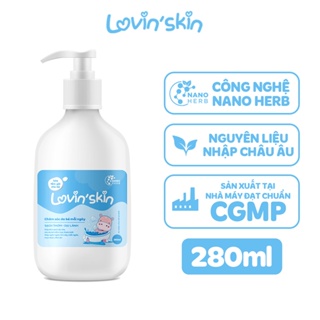 Sữa tắm gội cho bé Lovin Skin làm sạch dịu nhẹ, chăm sóc, bảo vệ da bé